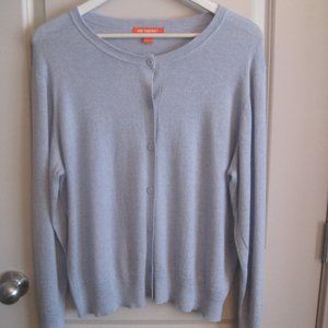 JOE FRESH baby blue short button-up cardigan. Size 1X